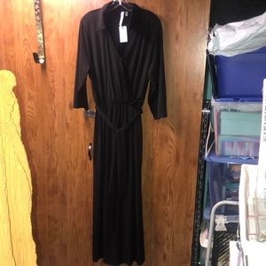 NWT NY black dress 1x